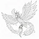 i want a minimalist tattoo which is not that huge for the back of my shoulder or even upper arm. I want it to be divine  tattoo design idea