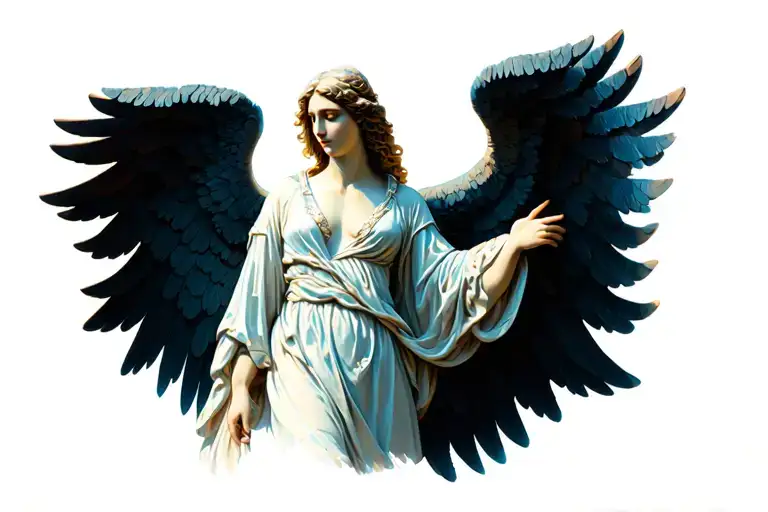 seraphim angel september 22 1983 tattoo design idea