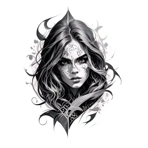 Solo Leveling tattoo design idea