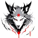 Amaterasu tattoo design idea