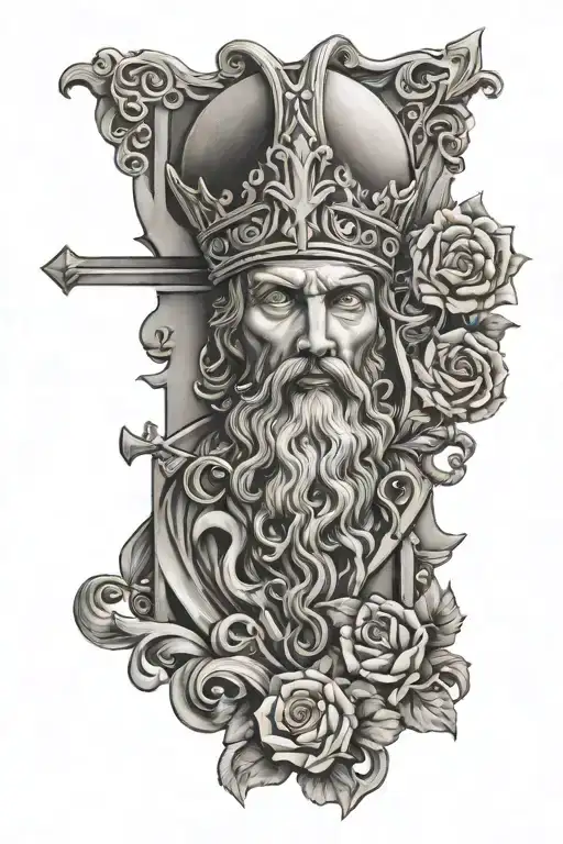 St. Jude Thaddeus tattoo design idea
