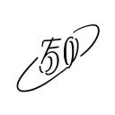 50th tattoo design idea