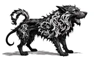 Cerberus tattoo design idea