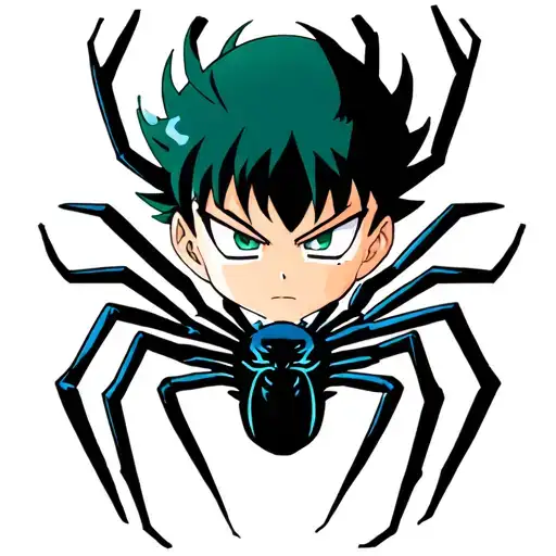 hunter x hunter spider tattoo with judgment chin no number  tattoo design idea