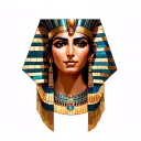Cleopatra tattoo design idea