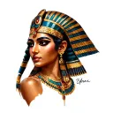 Cleopatra tattoo design idea
