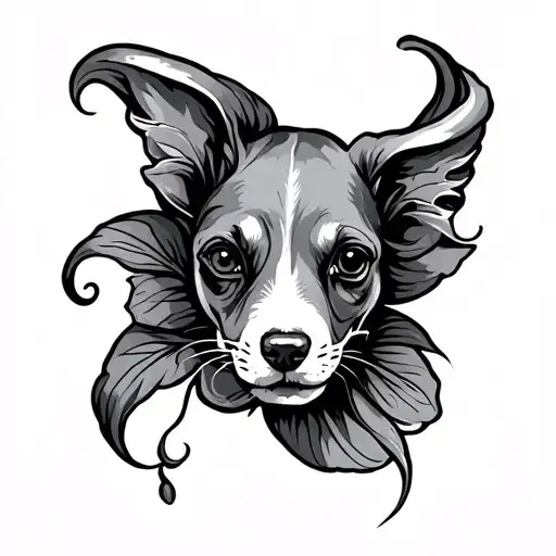 lucky tattoo design idea