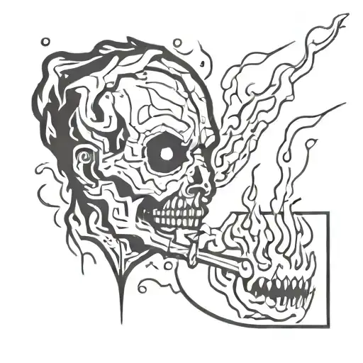 If they hit you on the left cheek, take a torch in your right cheek, burn his house, burn his ladies, burn it like Sodom, burn everything, then tattoo design idea