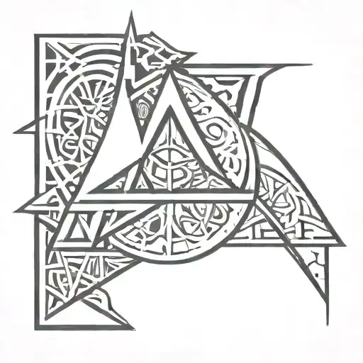 Alpha Delta tattoo design idea