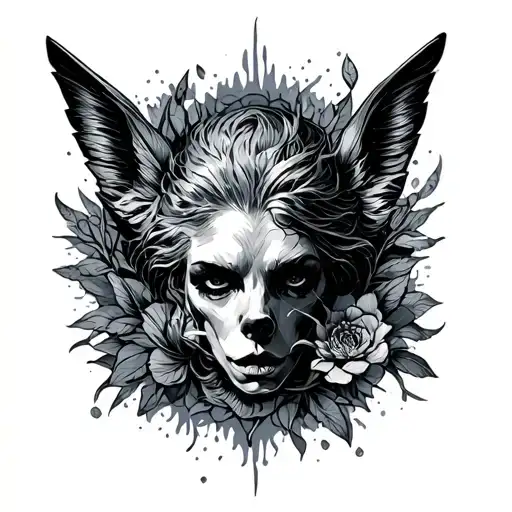 Trust No One tattoo design idea