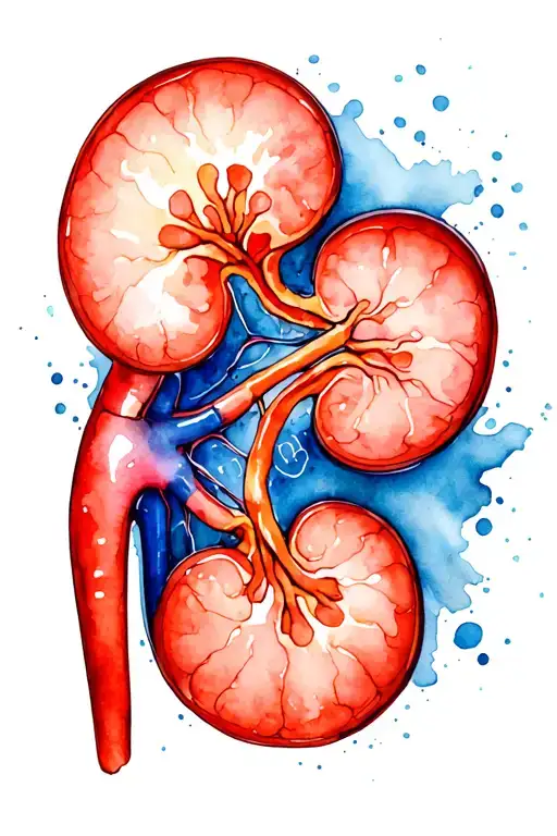Kidney Transplant tattoo design idea