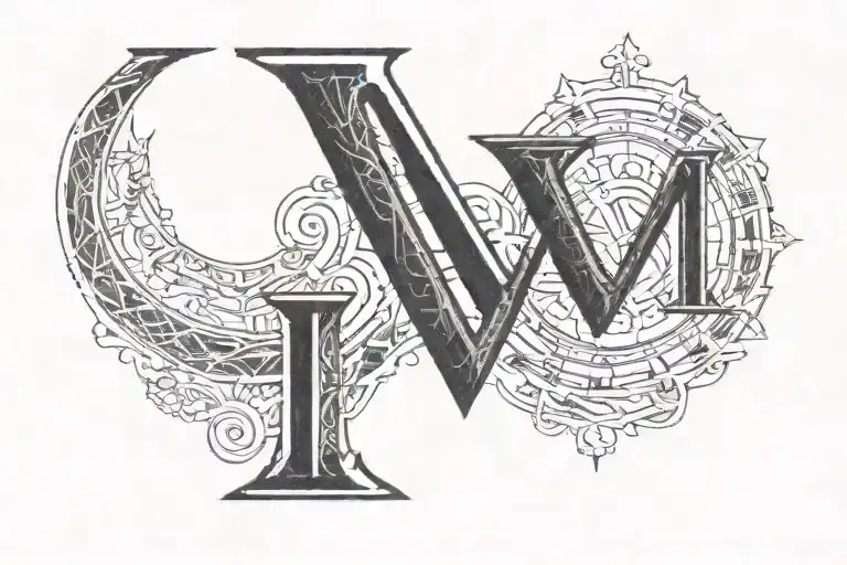 1970 roman numerals tattoo design idea