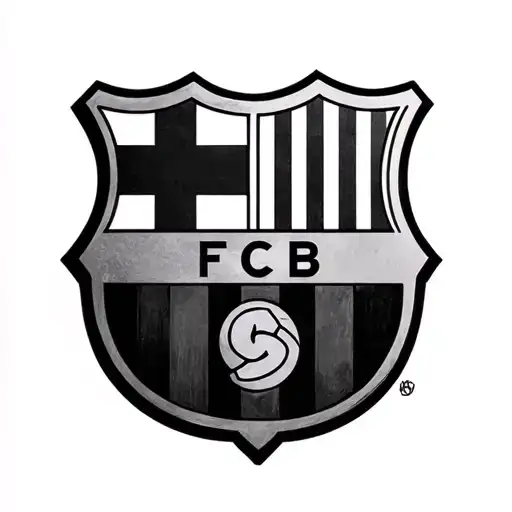 FC Barcelona tattoo design idea