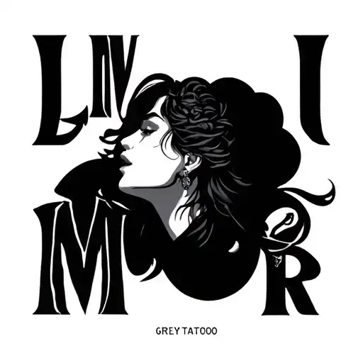 LIM MOR tattoo design idea