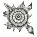 Butthole tattoo design idea