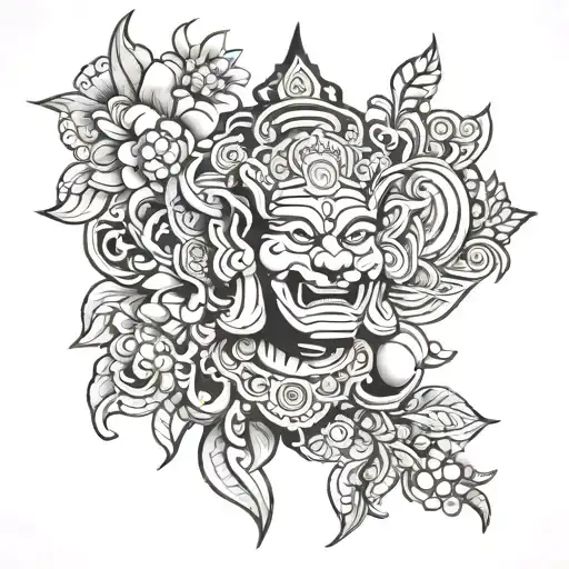 Cambodian tattoo tattoo design idea