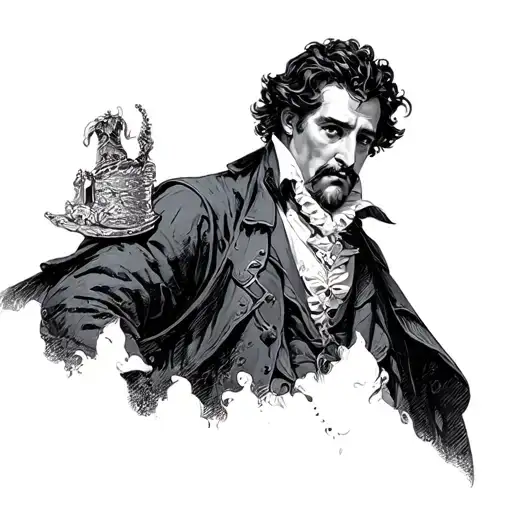 Count Of Monte Cristo tattoo design idea