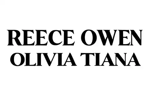 "Reece Owen 
Olivia Tiana" tattoo design idea