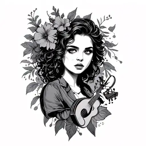 hadestown musical tattoo design idea