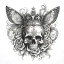 mCQueen tattoo design idea