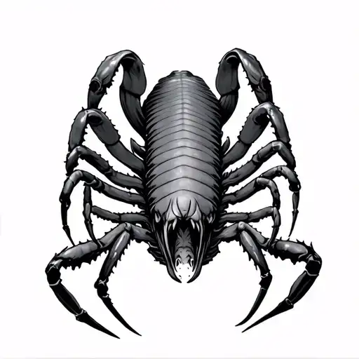 facehugger tattoo design idea