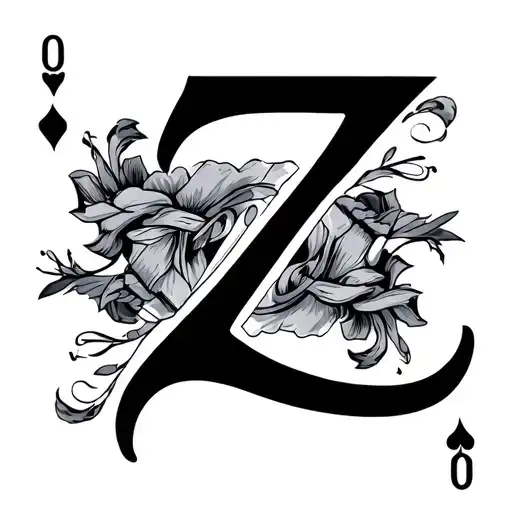 7 And 2 Card tattoo design idea