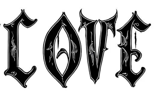 "Conquered by Love" tattoo design idea