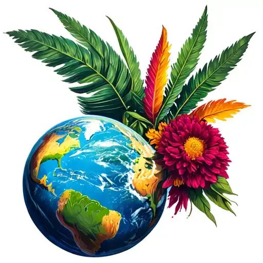 kendrick lamar what happens on earth stays on earth tattoo design idea