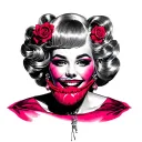 sissy slut tattoo design idea