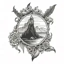 Iceland tattoo design idea