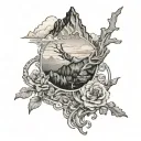 Iceland tattoo design idea