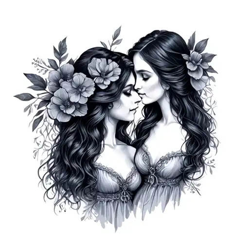 Practical Magic sisters small tattoo tattoo design idea