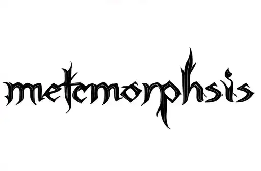 "metamorphosis" tattoo design idea
