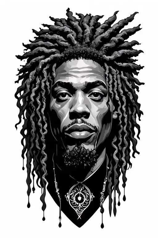 wiz wit-out tattoo design idea