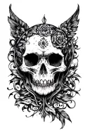 mantle tattoo design idea