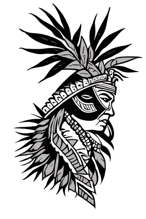 purepecha tribe arm tattoo tattoo design idea