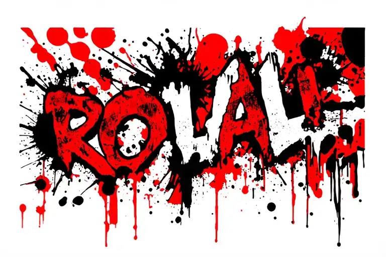battle royale tattoo design idea