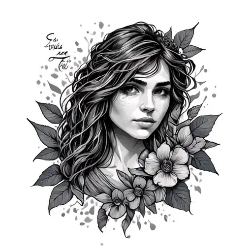 Abuse Survivor tattoo design idea