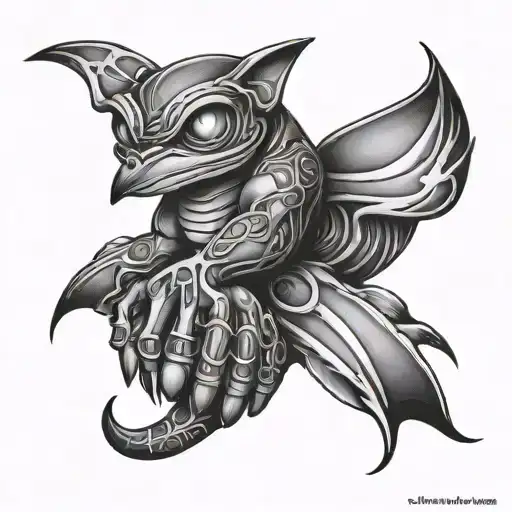 knuckles twat tattoo design idea