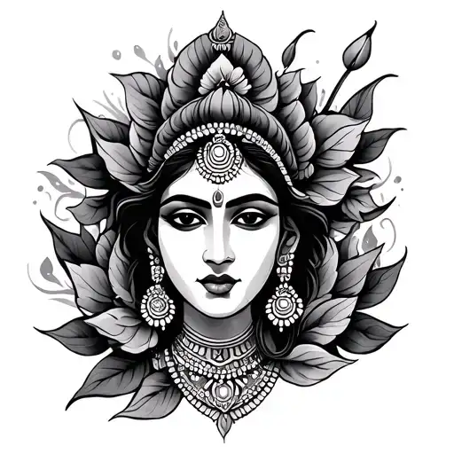 Tamil tattoo design idea