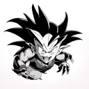 dragon ball tattoo design idea