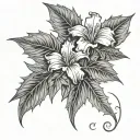 holly flower with date 1994 chevy cavalier tattoo design idea