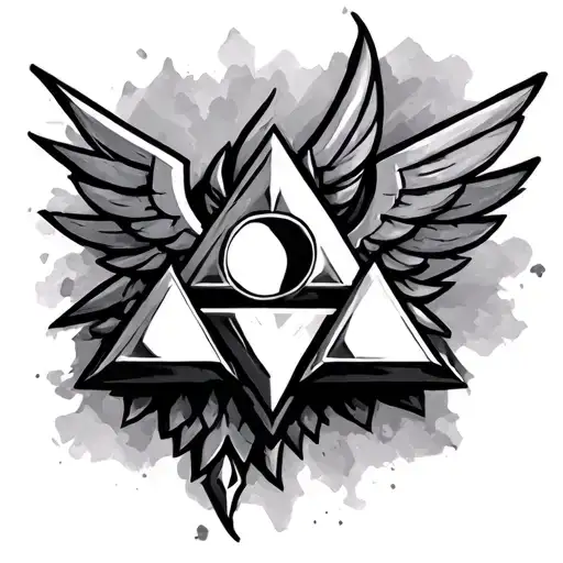 Zelda Triforce tattoo design idea