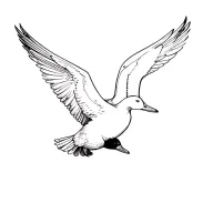 Mallard Duck tattoo design idea