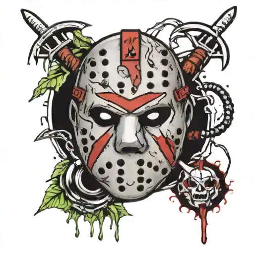 jason voorhees tattoo design idea