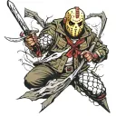 jason voorhees tattoo design idea