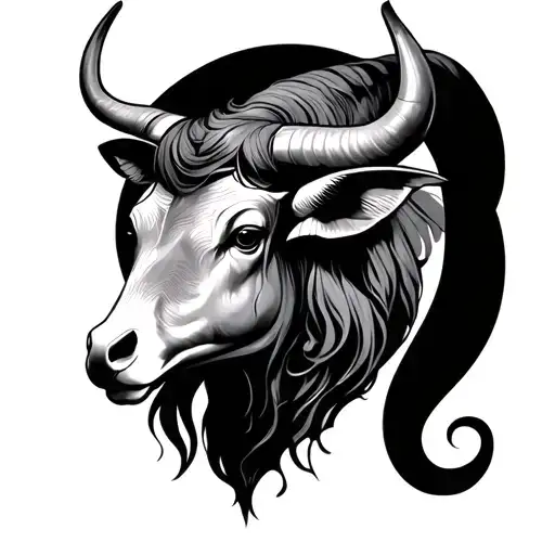 Taurus And Libra tattoo design idea