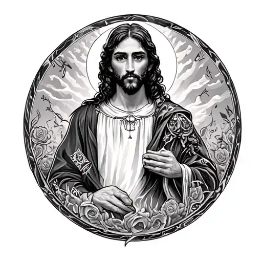 Matthew 6:34 tattoo design idea