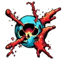 Im Broken tattoo design idea