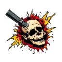 Im Broken tattoo design idea